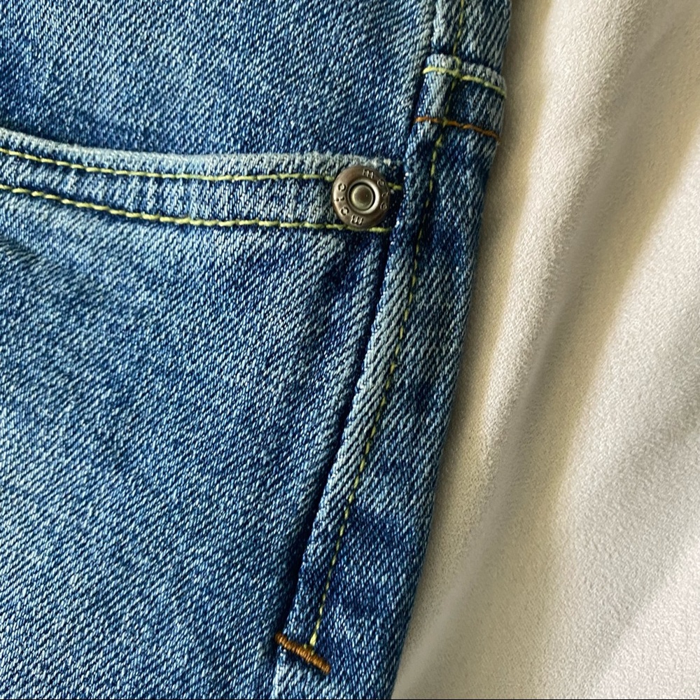 🌈Moto Denim Split Skirt - Picture 13 of 16